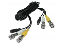 Camera Extension Cable BNC plus DC Connector 5.5/2.1mm 20m