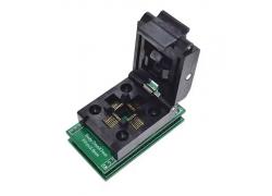 Nullkraftsockel QFP32 Rasterma 0.8mm auf DIP40