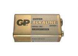 GP Alkaline 9V-Block 580mAh