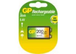 Accu GP NiMH 9V-Block 200mAh