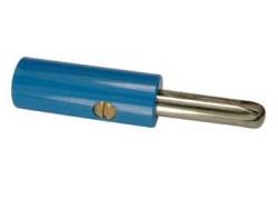 Bananenstecker 4mm blau