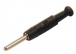 Laboratorium pluggen 2mm zwart