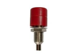 Socket 4mm rood