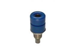Buchse 4mm blau