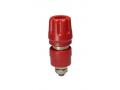 Laboratory socket 4mm red LoC