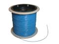 Gestripte draad 0,5 mm blauw 10m