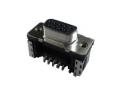 SUB-D SMD 9 pin female angled.