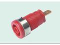 Banana plug 4mm red 25A/1kV